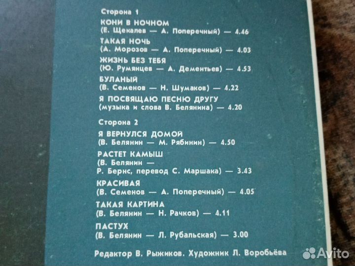 Виниловые пластинки