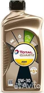 Total quartz energy 9000 0w30 SL/CF A3/B4 1л. с