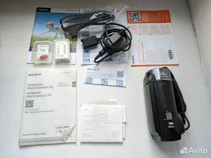 Видеокамера sony HDR CX-240E