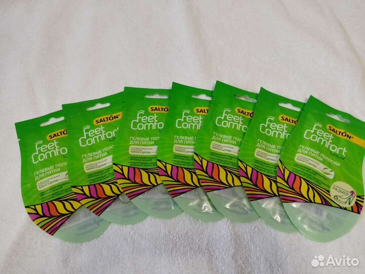 Гелевые полоски для пятки Salton