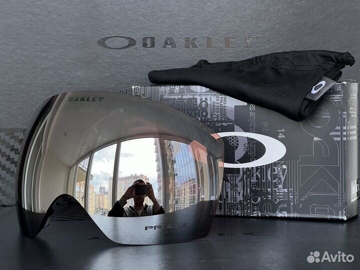 Линза Prizm Black для Oakley Flight Deck L / XL
