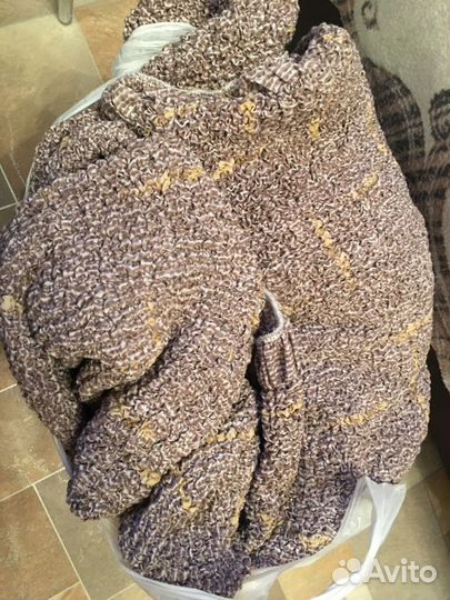 Еврочехол на угловой диван серый