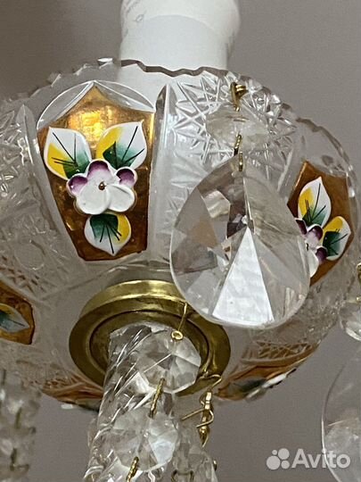 Люстра хрустальная Elit Bogemia Чехия