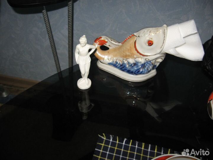 Чешское стекло и Фарфор статуэтки СССР + Винтаж