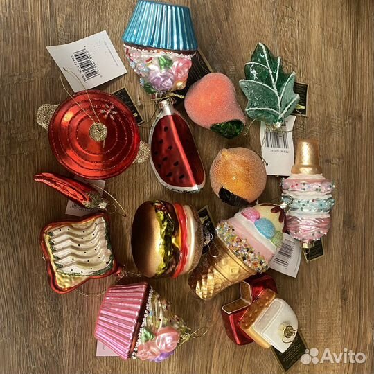 Елочные игрушки стекло