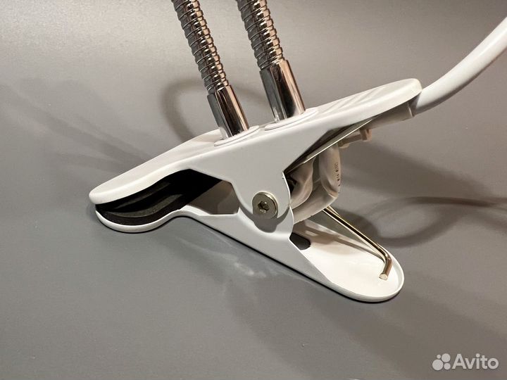 Фито светильник на прищепке с 2 патронами е27