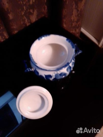 Гжель сахарница