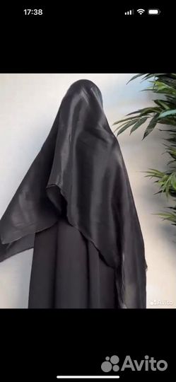 Шарф на завязках из органзы