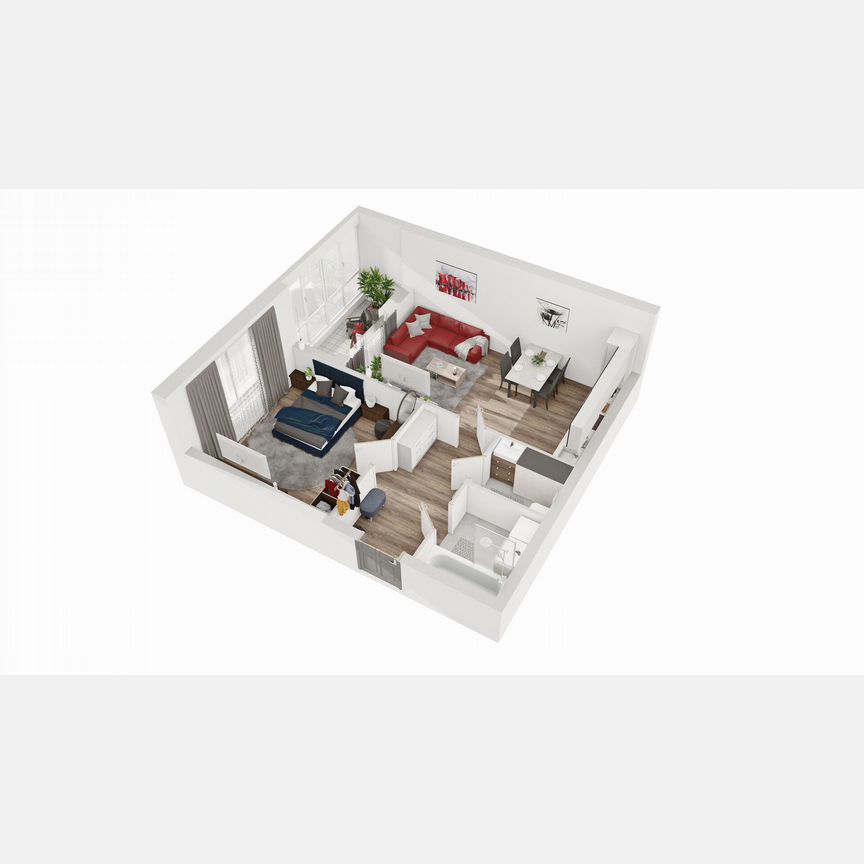 2-к. квартира, 53 м², 7/8 эт.
