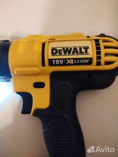 Шуруповерт dewalt бу 18v