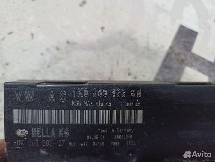 Блок комфорта Volkswagen Golf 5