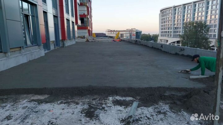 Полусухая стяжка пола