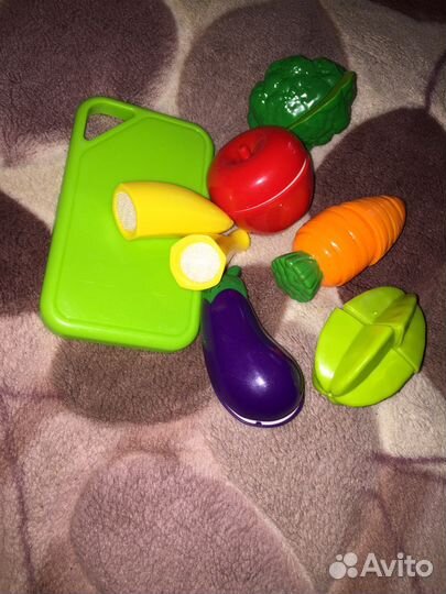 Овощи и фрукты игрушки