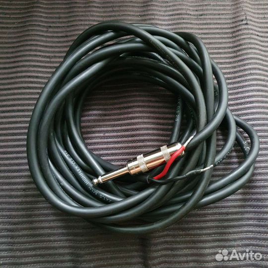 Кабель инструментальный cordial speaker-cable