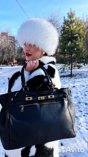 Экслюзивная шуба коровка