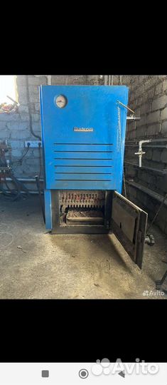 Твердотопливный котел будерус