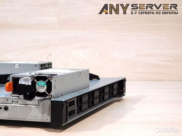 Сервер Dell R640 2x Gold 6134 128Gb H330 10SFF