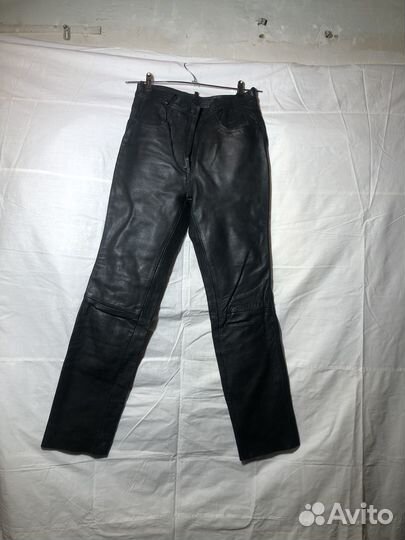 Брюки кожаные