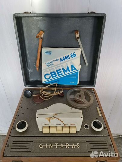 Катушечный магнитофон СССР