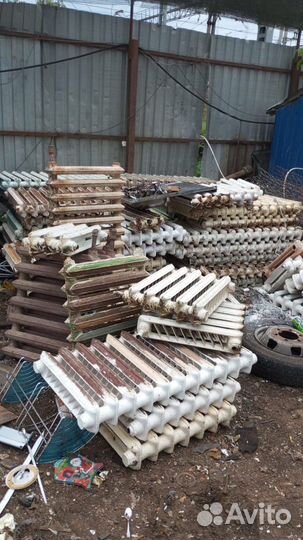 Чугунные батареи бу