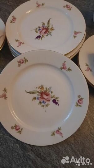 Чайный фарфоровый сервиз