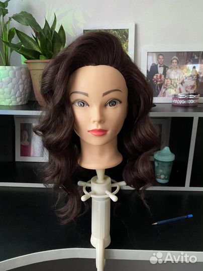 Голова манекен с 100 натуральные )