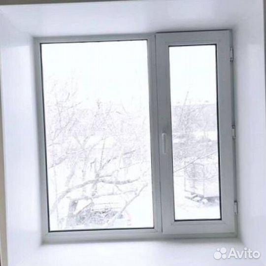 Пластиковое окно с установкой