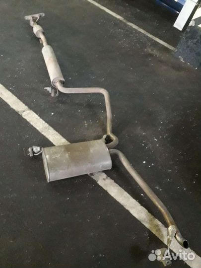 Skoda octavia а7 глушитель