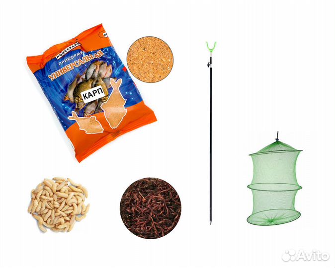 Удочка (короткая) маховая в сборе