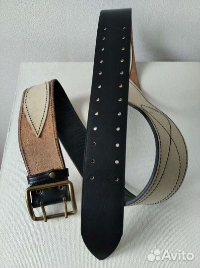 Ремень мужской поясной кожаный