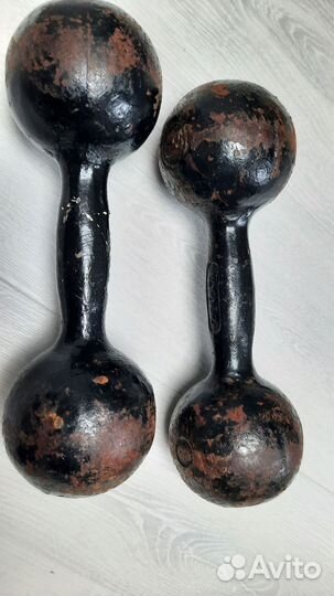 Гантели, пара по 6 кг