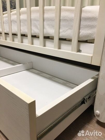 Детская кроватка «Елисей» С-717 с маятником