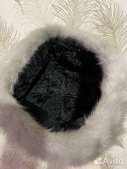 Берет женский норковый