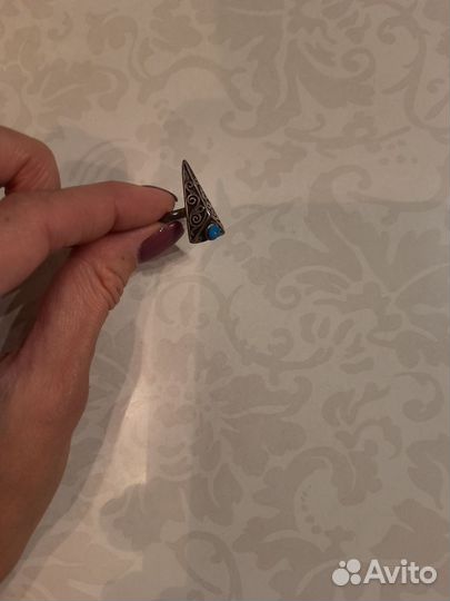 Кольцо с бирюзой винтаж