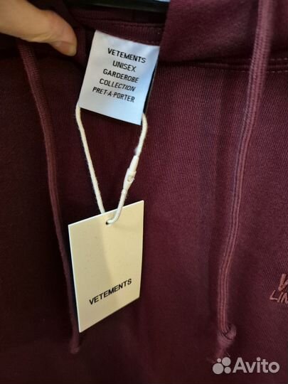 Худи Vetements оверсайз Limited (топ 2025)