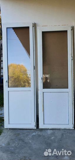 Двери пластиковые бу