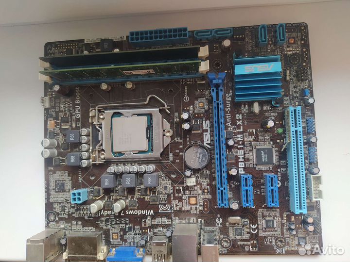Связка мать проц ssd озу на i7