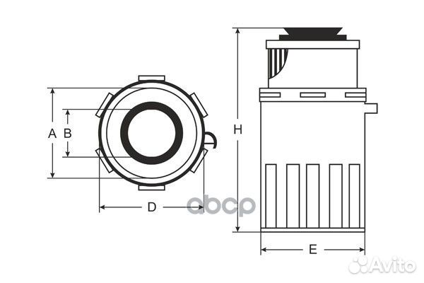 Фильтр масляный GAZ/SCT/ SM5089 SCT