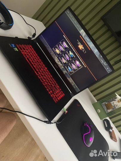 Игровой ноутбук msi katana GF 76 12UC-265XRU