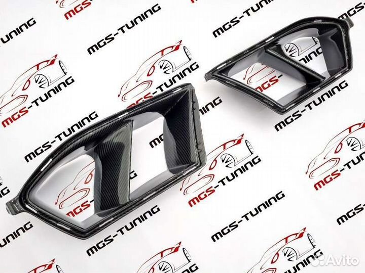 Вставки в бампер BMW M3 G80/M4 G82 CS карбон