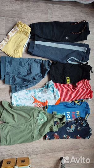 Брюки, футболка, шорты вещи 86-92