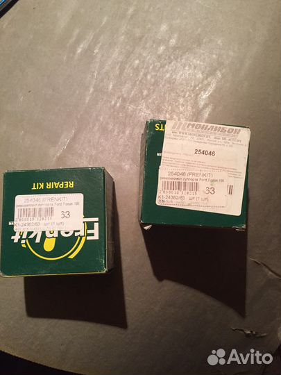 Ремкомплект суппорта ford focus 1