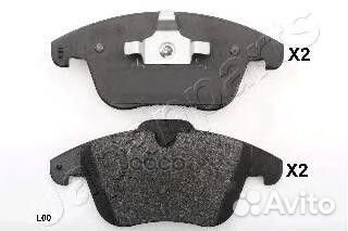 Колодки тормозные PAL00AF Japanparts