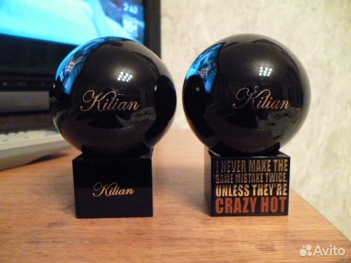 2 пустых флакона Kilian Crazy Hot
