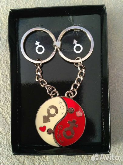 Пара брелоков для двоих 