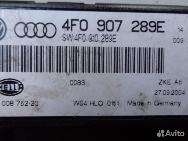 Блок комфорта для Audi A6 C6 4F0953549A