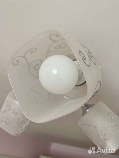 Люстра потолочная бу