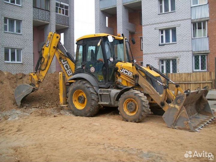 Аренда экскаватора погрузчика