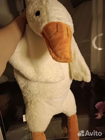 Новая мягкая игрушка большой Гусь 130см