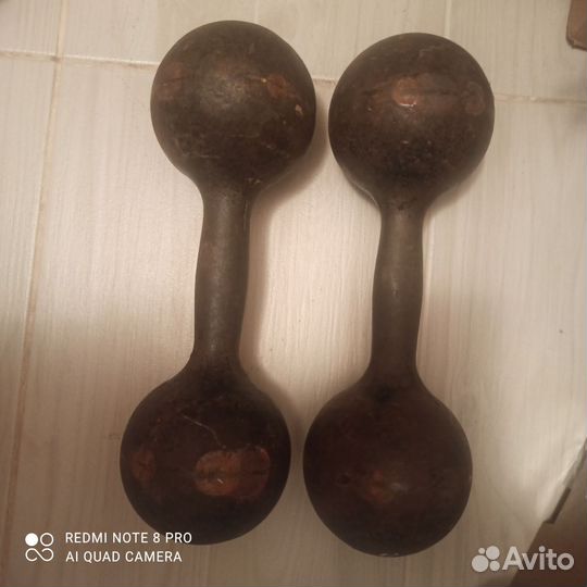 Гантели 8 кг СССР